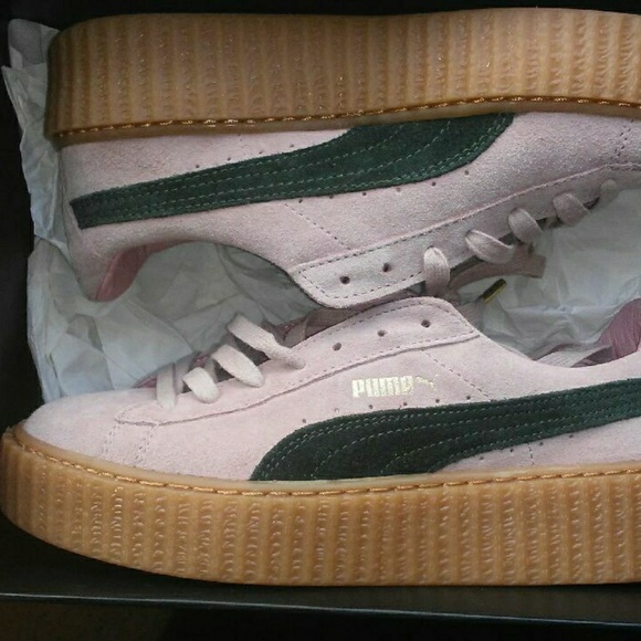 puma fenty creepers pink